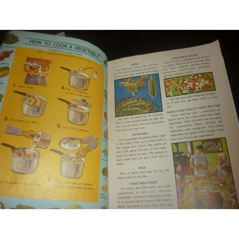 Vintage 1975 Boy Scouts‎ of America Cooking Skill Book BSA Manual 32 Pages